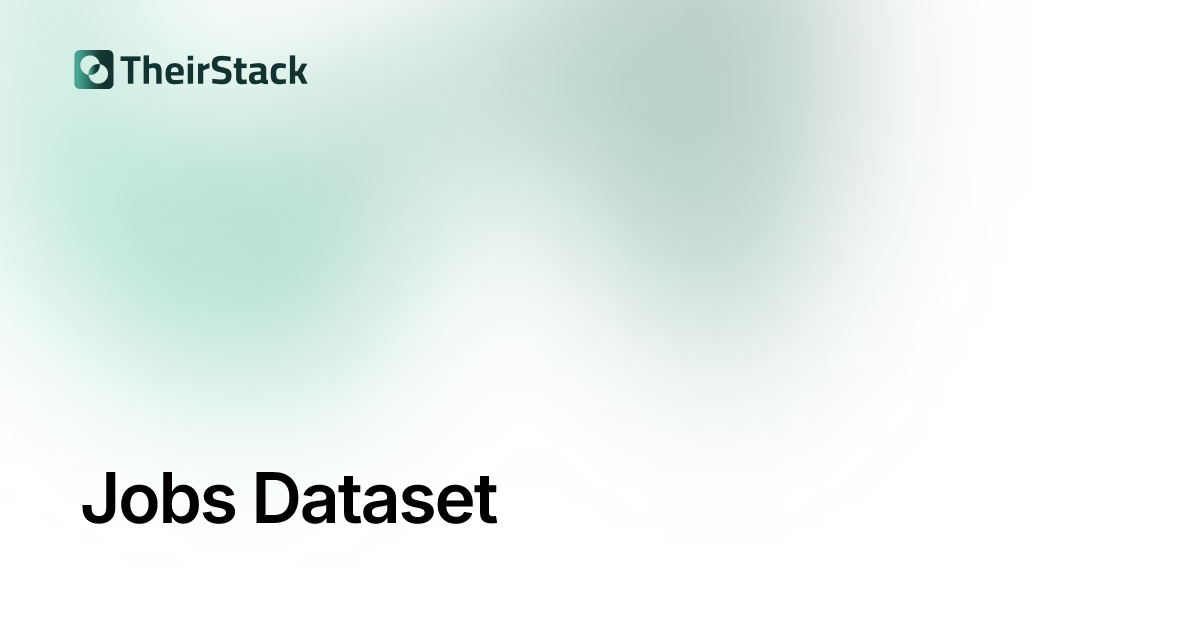 Jobs Dataset | TheirStack.com